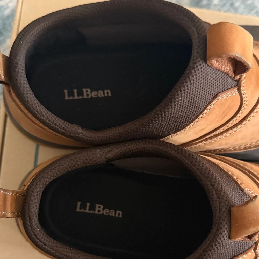L.L. Bean Men's Brown and Tan Waterproof Boots